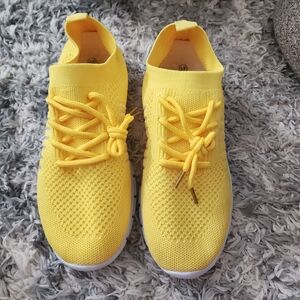 Yellow Kids Sneakers